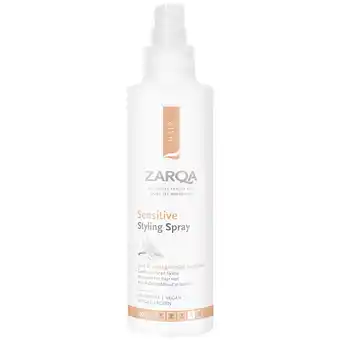 Holland & Barrett Zarqa Hair Sensitive Styling Spray - 200ml aanbieding