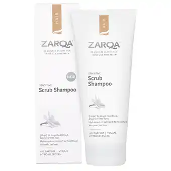 Holland & Barrett Zarqa Hair Sensitive Scrub Shampoo - 200ml aanbieding