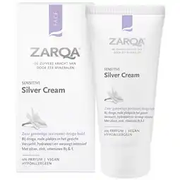 Holland & Barrett Zarqa Face Silver Cream - 30ml aanbieding