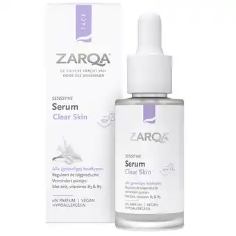 Holland & Barrett Zarqa Serum Clear Skin - 30ml aanbieding