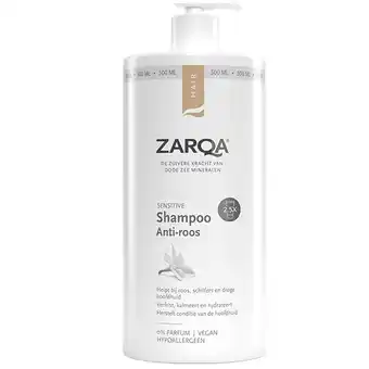 Holland & Barrett Zarqa Sensitive Shampoo Anti-Roos - 500ml aanbieding