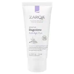 Holland & Barrett Zarqa Dagcrème Anti-Age Plus Sensitive SPF15 - 50ml aanbieding