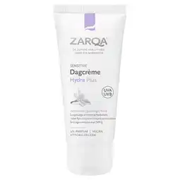 Holland & Barrett Zarqa Dagcrème Hydra Plus Sensitive SPF15 - 50ml aanbieding