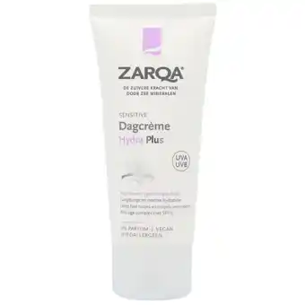 Holland & Barrett Zarqa Dagcrème Hydra Plus Sensitive SPF15 - 50ml aanbieding