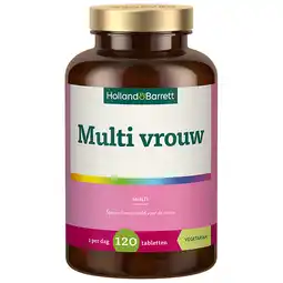 Holland & Barrett Holland & Barrett Multi Vrouw - 120 tabletten aanbieding