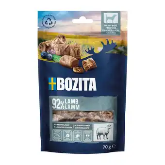 Zooplus Voordeelpakket: 2x70g Bozita Meaty Bites Lam hondensnacks aanbieding