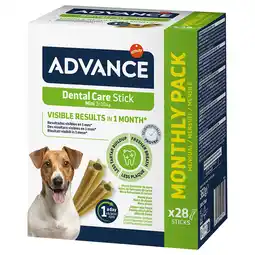 Zooplus 2x 150g/155g/360g/720g + 1 x 150g/155g/360g/720g Advance Hondensnacks gratis! 3 x150g/155g/360g/720g aanbieding