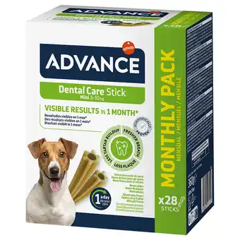 Zooplus 2x 150g/155g/360g/720g + 1 x 150g/155g/360g/720g Advance Hondensnacks gratis! 3 x150g/155g/360g/720g aanbieding