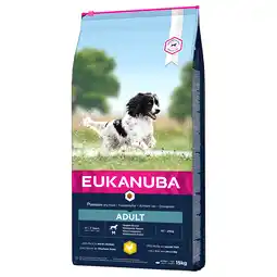 Zooplus 10% korting! Eukanuba Droogvoer met kip 15 kg aanbieding