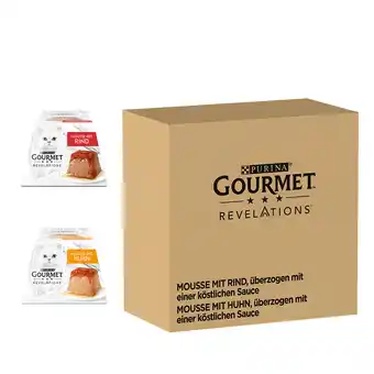 Zooplus 25% korting! Gourmet Revelations Mousse 96 x 57 g / 8 x 57 g aanbieding
