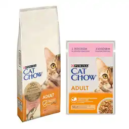 Zooplus 10 kg / 15 kg Cat Chow droogvoer + 26 x 85 g bijpassend natvoer gratis! aanbieding