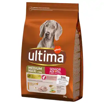 Zooplus Ultima Medium / Maxi Senior Kip Hondenvoer - 6 kg (2 x 3 kg) aanbieding