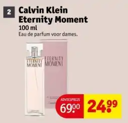 Kruidvat Calvin Klein Eternity Moment aanbieding