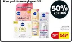 Kruidvat Nivea gezichtsverzorging met SPF aanbieding