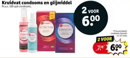 Kruidvat Kruidvat condooms en glijmiddel aanbieding