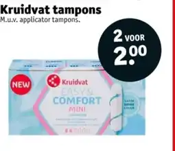 Kruidvat Kruidvat tampons aanbieding