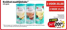 Kruidvat Kruidvat maaltijdshake aanbieding