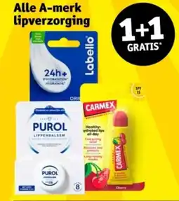 Kruidvat Alle A-merk Lipverzorging aanbieding