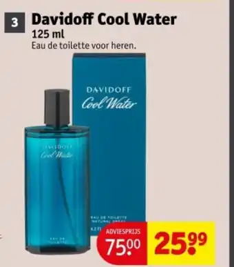 Kruidvat Davidoff Cool Water aanbieding