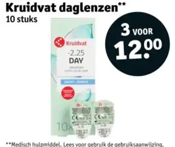 Kruidvat Kruidvat daglenzen aanbieding