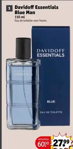 Kruidvat Davidoff Essentials Blue Man aanbieding