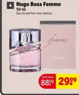 Kruidvat Hugo Boss Femme aanbieding