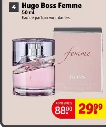 Kruidvat Hugo Boss Femme aanbieding