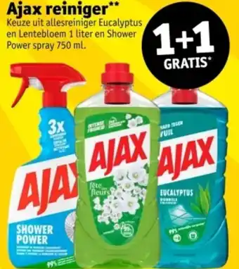 Kruidvat Ajax reiniger aanbieding