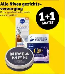 Kruidvat Alle Nivea gezichts verzorging aanbieding
