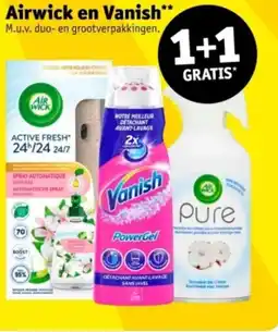 Kruidvat Airwick en Vanish aanbieding