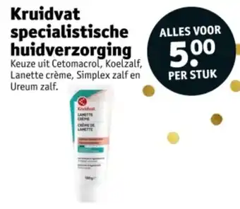 Kruidvat Kruidvat specialistische huidverzorging aanbieding