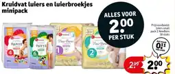 Kruidvat Kruidvat luiers en luierbroekjes minipack aanbieding