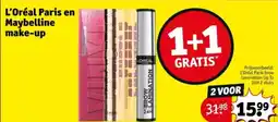 Kruidvat L'Oréal Paris en Maybelline make-up aanbieding
