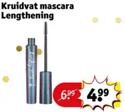 Kruidvat Kruidvat mascara Lengthening aanbieding
