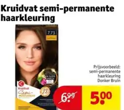Kruidvat Kruidvat semi permanente haarkleuring aanbieding