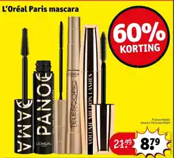 Kruidvat L'Oréal Paris mascara aanbieding