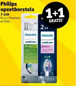 Kruidvat Philips opzetborstels aanbieding