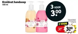 Kruidvat Kruidvat handzeep aanbieding