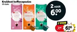 Kruidvat Kruidvat koffiecapsules aanbieding