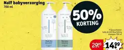Kruidvat Naïf babyverzorging aanbieding
