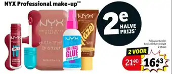 Kruidvat NYX Professional make-up aanbieding