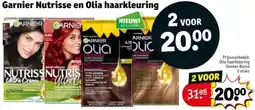 Kruidvat Garnier Nutrisse en Olia haarkleuring aanbieding