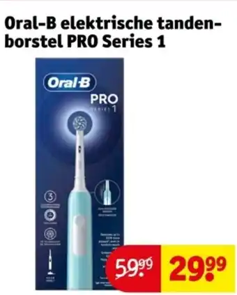 Kruidvat Oral-B elektrische tanden borstel PRO Series 1 aanbieding