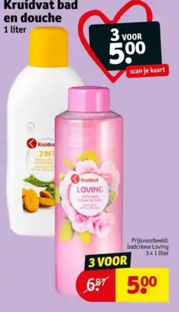 Kruidvat Kruidvat bad en douche aanbieding