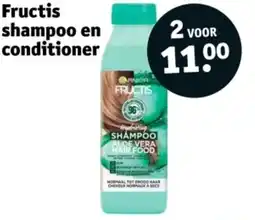 Kruidvat Fructis shampoo en conditioner aanbieding
