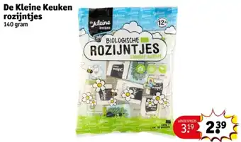 Kruidvat De Kleine Keuken rozijntjes aanbieding