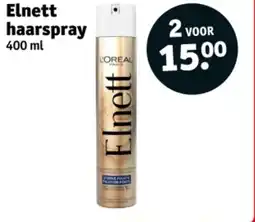 Kruidvat Elnett haarspray aanbieding