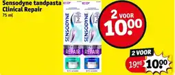 Kruidvat Sensodyne tandpasta Clinical Repair aanbieding