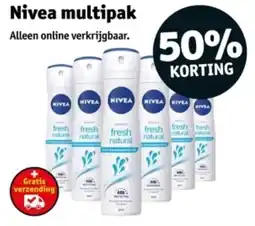 Kruidvat Nivea multipak aanbieding