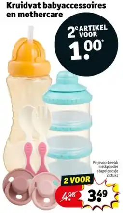 Kruidvat Kruidvat babyaccessoires en mothercare aanbieding
